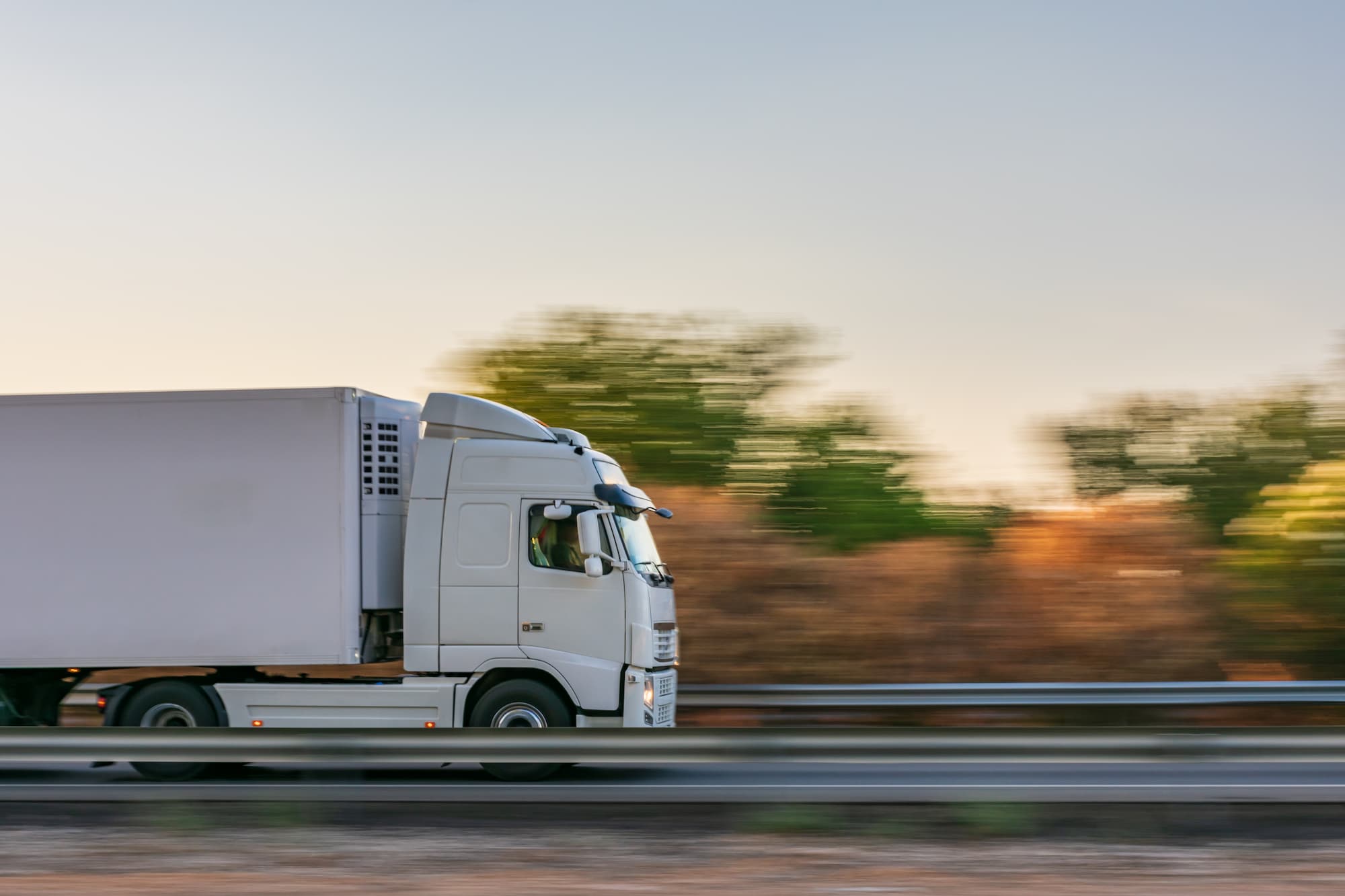 white-truck-on-the-road