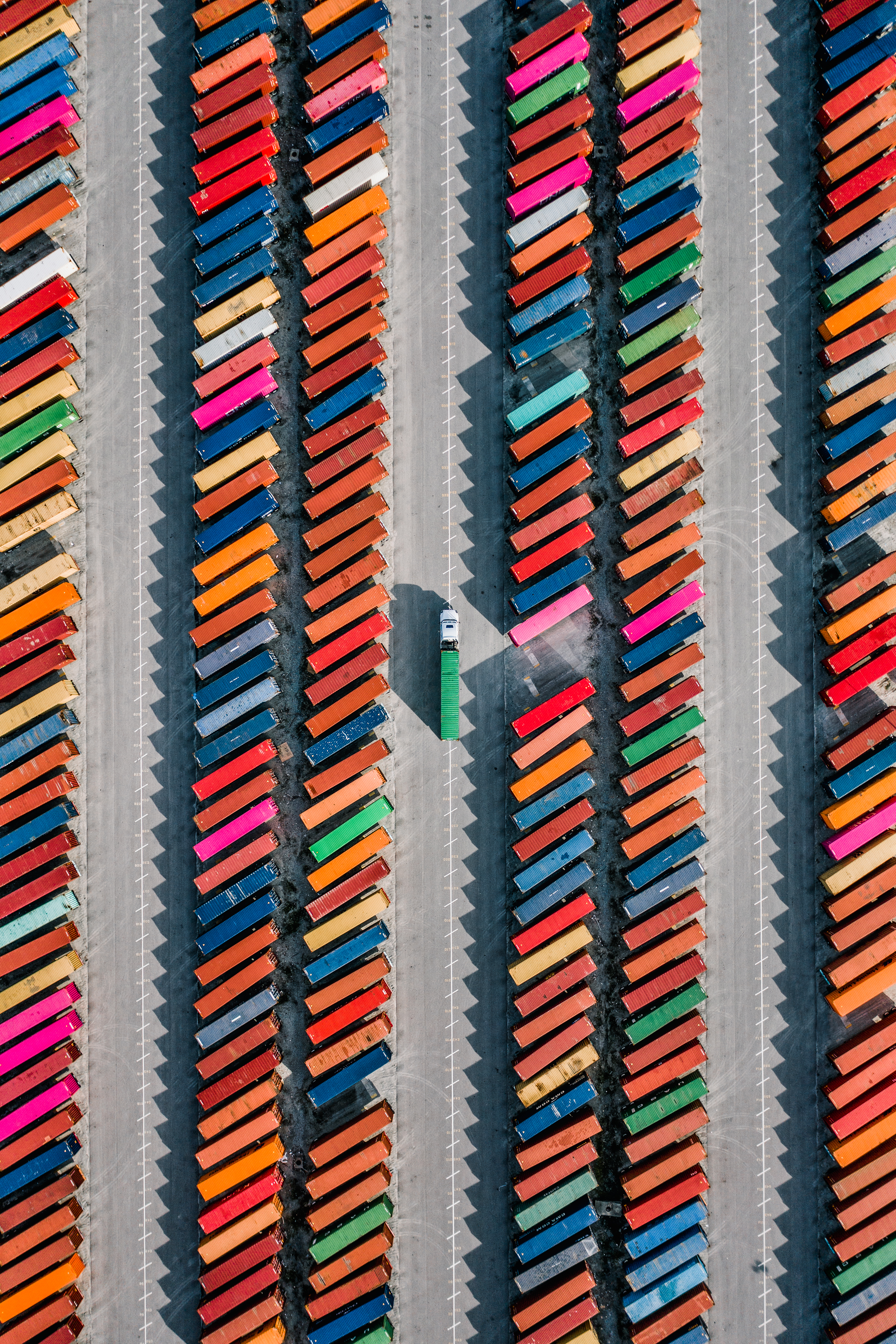 poids lourds fret parking